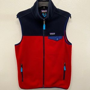 Patagonia Sweater Vest Synchilla Men’s Medium Navy